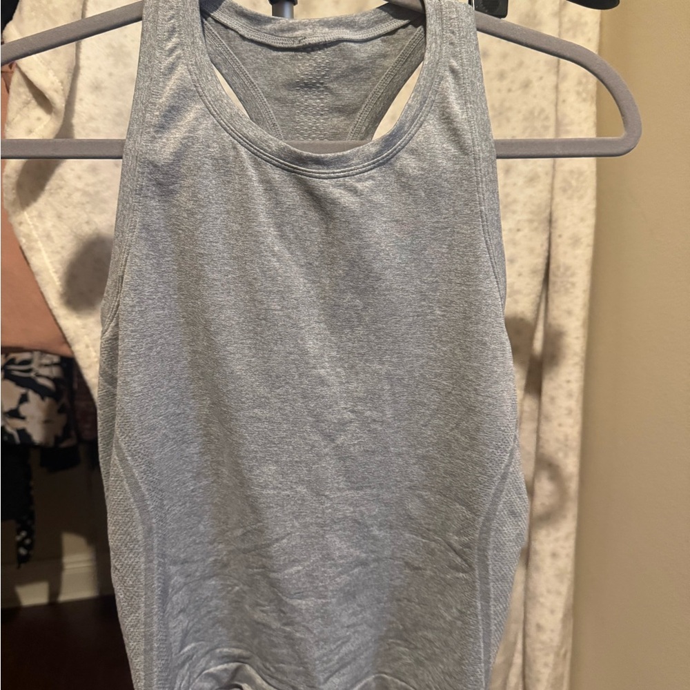 CRZ YOGA Light Gray Tank Top
